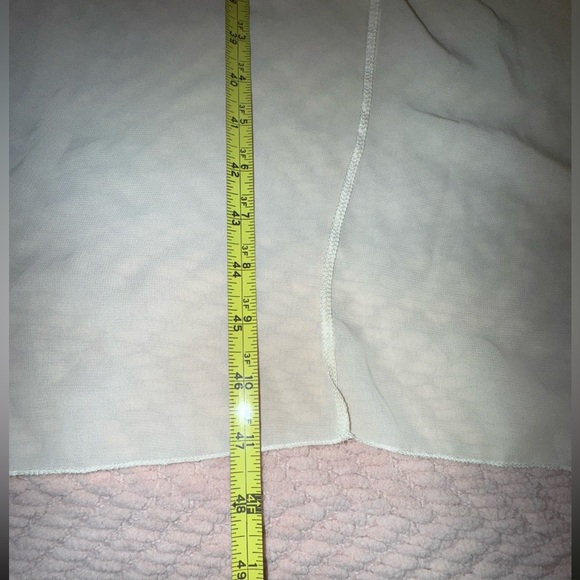 Rare London Multicolored High Low dress Plunge Neckline. Strap back Size 10VGUC - Picture 13 of 16